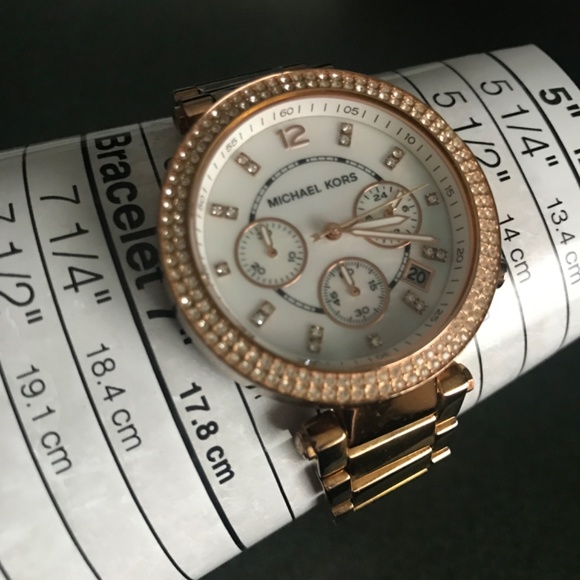 Michael Kors Parker Chronograph Rose Gold-tone Stainless Steel Women’s Watch main image 9